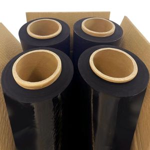 18\" X 1500FT 80 Gauge Plastic Film 4-Roll <b>Pallet</b> <b>Wrap</b> Stretch Hand Shrink <b>Wrap</b> 1500 Yard Roll - Product Image 6