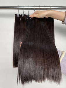 Extensiones de cabello humano de trama estirada doble de alta calidad al por mayor superior, vendedores de cabello natural virgen crudo - Product Image 5