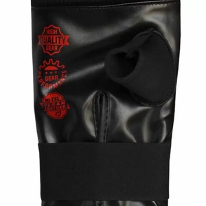 Gants de boxe OEM - Gants de frappe lourds en cuir PU avec sangle de poignet réglable pour l'entraînement MMA Muay Thai Unisexe - Product Image 4