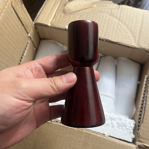 Vente en gros de porte-bougies en bois rustique pour la décoration de centre de table - Product Image 2