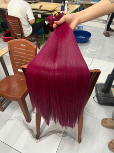 Pelucas de Cabello Humano Rubio de Lujo al por Mayor, Proveedor de Pelucas de Cabello Virgen Vietnamita con Frente de Encaje, Cabello Vietnamita 100% Natural - Product Image 6