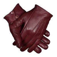 Gants de fitness Ameer Uniform Accessories noirs et violets en PU, demi-doigts, avec support en maille pour la paume, antidérapants, fermeture à bouton, pour l'entraînement en salle de sport