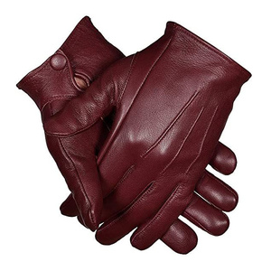 Guantes Deportivos Ameer Uniform Accessories Negros y Morados de PU con Medio Dedo, Soporte de Palma de Malla, Antideslizantes y Cierre de Botón para Entrenamiento en Gimnasio - Product Image 3