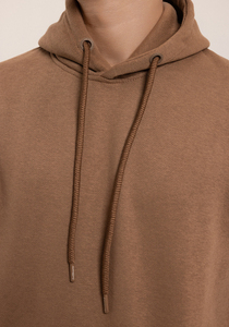 Top Quality OEM Custom Men’s Hooded Sweatshirt Cotton <b>Blend</b> Pullover Solid Winter Hoodie Top Quality Breathable Men's Hoodie - Product Image 2