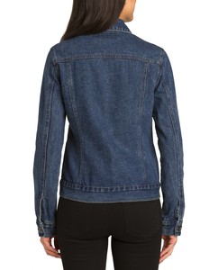 Custom Women <b>Denim</b> <b>Jacket</b> Breathable Vintage Washed Cotton Casual Streetwear Button Autumn Winter <b>Lightweight</b> OEM ODM - Product Image 4