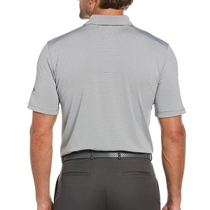 Polo de Manga Corta de Punto Sólido para Hombre, Transpirable, que Absorbe la Humedad, Informal, con Logotipo Frontal Personalizable, Polo de Golf al por Mayor - Product Image 6