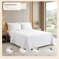 Ensemble de housse de couette en coton blanc gaufré pour hôtel, 3 pièces, OEM, literie pour chambre d'hôtel
