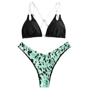 Traje de Baño de Verano de la Mejor Calidad, Sexy, de Dos Piezas, a la Moda, con Sujetador y Braguita, Talla Grande, Traje de Baño Deportivo para Mujer, Conjunto Personalizado - Product Image 4