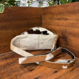 Wholesale New Fashion Custom Outdoor Cowhide Fanny Pack Genuine Leather Hip Bum Bags <b>Belt</b> Bags for <b>Travel</b> Hiking Cycling Running - Product Image 6