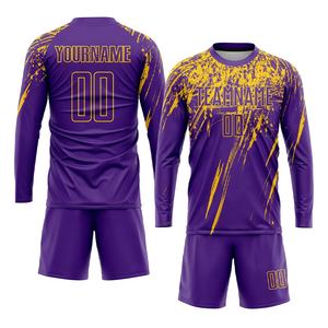 Uniformes Deportivos Personalizados, Conjunto de Uniforme de Fútbol con Impresión por Sublimación Totalmente Personalizada, Uniforme de Fútbol de Talla Grande, Camiseta Deportiva - Product Image 4