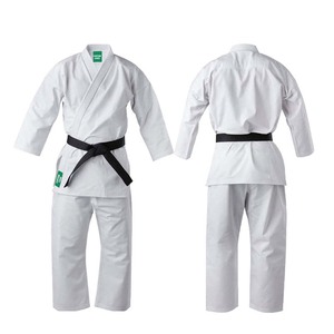 Five B Unisex Adult Karate Gi Uniform Set 100% Cotton Durable Plain Dyed Regular Fit Martial Arts Wear with Black Belt - Product Image 5