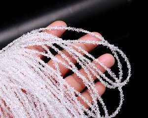 ลูกปัดเพชรเฮอร์คิเมอร์เกรด AAAA ลูกปัดควอตซ์เพชรเฮอร์คิเมอร์ธรรมชาติ ลูกปัดเพชรดิบไม่เจียระไน สำหรับทำเครื่องประดับ ขนาด 3-4 มม. เฮอร์คิเมอร์ - Product Image 5