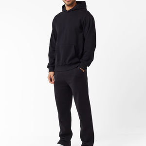 Conjunto Deportivo Informal de Invierno Unisex, Corte Regular, Cómodo, Color Sólido, Transpirable, Forro Polar Ligero, Alta Calidad, Gran Venta 2026 - Product Image 1