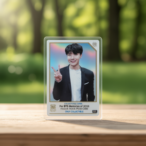 การ์ดรูปภาพสะสมเฉพาะของ J-Hope Hosoek จาก BTS Memories of 2018 - Product Image 3