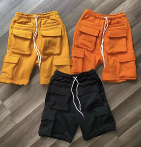 Pantalones Deportivos Cargo de Polar Personalizados 2026 con Bolsillo, Shorts Cargo para Hombre, Diseño Personalizado al Por Mayor a un Precio Económico, Shorts OEM - Product Image 5