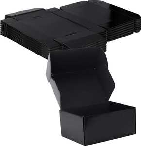 Boîtes d'expédition en carton ondulé 9x6x2, boîtes d'emballage en carton noir pour les petites entreprises, boîtes d'expédition pour le commerce électronique - Product Image 6