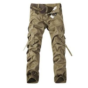 Pantalon cargo vintage coupe ample et déchirée, coupe haute, jambe large, coupe oversize, coupe-vent, 6 poches, pour homme - Product Image 1