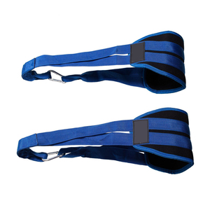 Correas de Levantamiento de Pesas de Nailon Azul con Acolchado Antideslizante para Gimnasio, Unisex - Product Image 3
