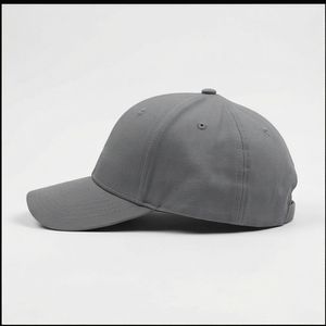 Gorra de Béisbol Gris con Logotipo Cursivo, Deportiva, para Mujer, Transpirable, Unisex, Ajustable, Premium, Superior A1 - Product Image 3