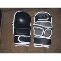 Gants de Sparring MMA OEM 7oz, Gants d'Entraînement Hybrides à Doigts Entiers avec Protection des Jointures pour la Boxe, le Grappling et les Arts Martiaux