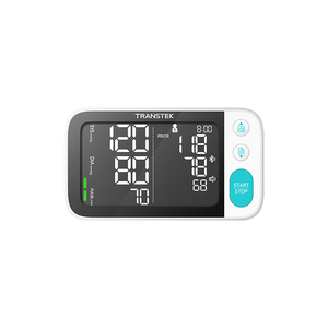 Tensiomètre vocal TRANSTEK Plus Size pour la grossesse et les diabétiques, comparaison des données, écran noir, mémoire 250x2 - Product Image 2