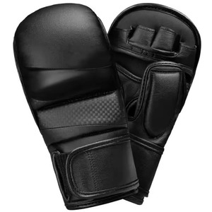 Nouveaux gants de boxe en cuir de qualité supérieure avec logo personnalisé, gants de combat MMA professionnels, imperméables et antidérapants - Product Image 2