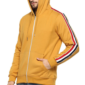 Sweat à capuche zippé surdimensionné de qualité supérieure pour homme, idéal pour l'automne et l'hiver, fabrication OEM pour grossistes - Product Image 1