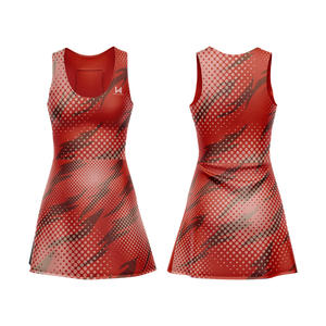 Vestido de Tenis Personalizado, Transpirable y Ecológico para Mujer, Primavera/Verano, Falda para Golf, Ejercicio y Baile, Tejido Ligero y Suave - Product Image 1