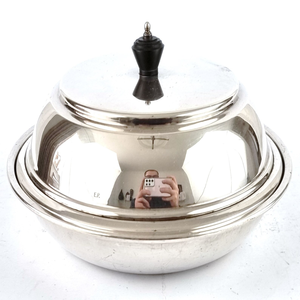 Casserole en acier de qualité supérieure avec couvercle |   Parfait pour les dîners à domicile, les fêtes, les hôtels et les services de traiteur - Product Image 1