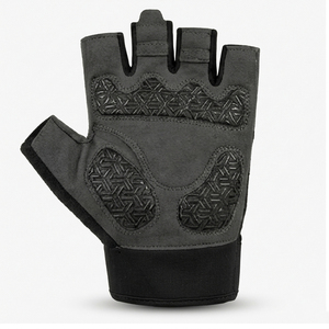 Half Finger Weightlifting Gloves Padded Palm Wrist Support Non-Slip Breathable Outdoor Gym Fitness Custom Logo OEM for Unisex - Product Image 3