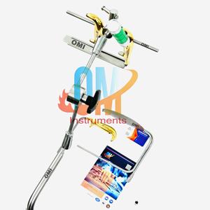 Retractor Abdominal Profesional Nuevo con Fibra Óptica, Instrumento Quirúrgico Básico de Acero Inoxidable, Certificado ISO/CE A+ - Product Image 3