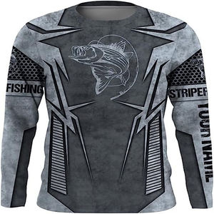 Outdoor Latest Comfortable Soft Fishing Shirts Custom <b>Sunscreen</b> Lightweight Long Sleeve Men - Product Image 3