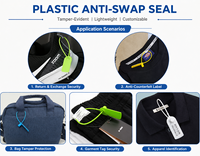 YSD-- Scellé de sécurité en plastique anti-effraction haute sécurité avec logo personnalisé pour les fenêtres de bateaux et l'équipement maritime