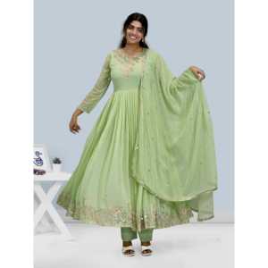 Belle robe de soirée et bas avec la taille Dupatta XL pour un look époustouflant - Product Image 4