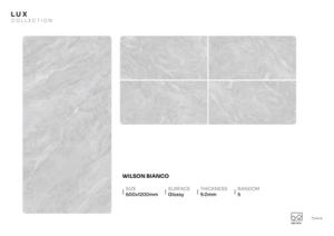 Panel de Porcelana Brillante Vanguard Luminate de 600x1200 mm, 60x120 cm, 24x48 Pulgadas, Superficie Arquitectónica Premium - Product Image 4