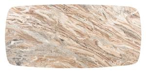 Table à manger octogonale en marbre moderne italienne 6 places, finition métal doré, pieds araignée, pour maison, bureau, hall, cuisine, restaurant - Product Image 6