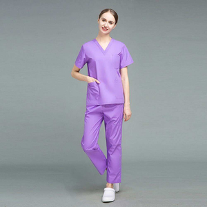 Uniforme Médico Personalizado con Logotipo, Conjunto de Uniforme para Enfermera y Doctor, Algodón y Poliéster de Alta Calidad, Secado Rápido, Ligero, Ropa de Hospital OEM - Product Image 5