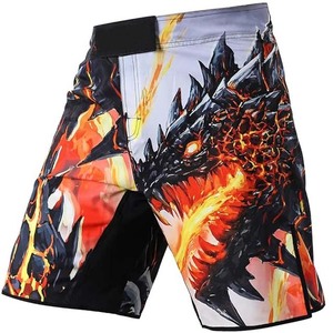 Boxing Fighting Grappling Kickboxing BJJ Martial Arts <b>Combat</b> <b>Shorts</b> Stretch Four-Way Stretch Spandex/Polyester - Product Image 1