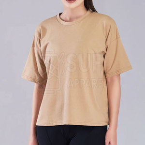 Sustainable Eco-Friendly 100% Cotton Casual Plus Size Women Oversize T-Shirts-Durable Quick Dry Breathable Everyday <b>Wardrobe</b> - Product Image 2