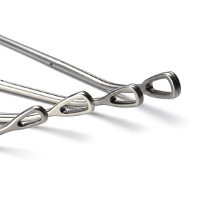 Lot de 4 pinces à tissus pulmonaires manuelles, outils chirurgicaux de préhension réutilisables, certifiés CE Classe I, pour usage en chirurgie générale thoracique, garantie 1 an - Product Image 4