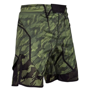 Prix de gros, dernier design, haute qualité, nouveaux shorts de combat personnalisés, shorts de boxe et de MMA, shorts de combat à bras courts, shorts de arts martiaux - Product Image 1
