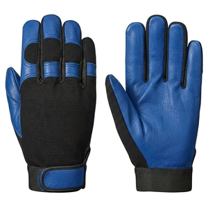 Gants de cyclisme d'hiver personnalisés à écran tactile, gants de course antidérapants en cuir, doublure thermique ignifuge, gants de sport d'extérieur - Product Image 4