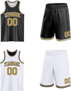 Uniforme de Baloncesto Personalizado de Alta Calidad – Camiseta y Pantalones Cortos Sublimados 100% Poliéster - Product Image 5