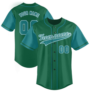 Comfortable men baseball jersey <b>athletic</b> shirt breathable fabric button closure sports uniform for baseball practice gym wear - Product Image 4