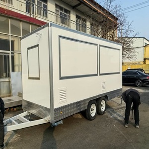 Remorque alimentaire mobile à vendre avec cuisine professionnelle équipée, aménagement personnalisé, comptoir de service et espace de rangement, prête à l'emploi - Product Image 6