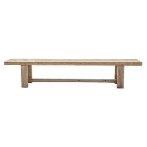 Banc en teck massif naturel – Design moderne et minimaliste, mobilier robuste et durable pour les projets hôteliers - Product Image 4