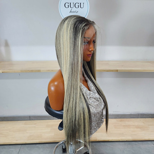 Perruques Lace Front HD Transparentes Double Drawn en Cheveux Vierges Vietnamiens GUGU HAIR, Haute Qualité, Sans Colle, Longues, Haute Densité, Naturelles - Product Image 2