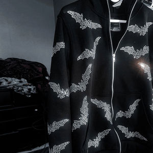 Sudadera con Capucha de Diamantes de Imitación, Estilo Casual Brillante, Cortavientos, Sudadera Brillante para Hombre, Moda de Invierno, Sudadera con Brillo - Product Image 3