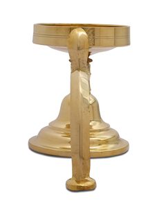 Traditional Brass Dhoop Deepam Handcrafted Brass <b>Incense</b> Burner Pooja Lamp for Home Temple Decor - Product Image 5