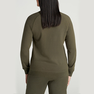 Conjunto Deportivo de Dos Piezas Personalizado para Mujer, Color Morado, Algodón Grueso, Logotipo Personalizado, Ropa Deportiva Informal, Transpirable y de Secado Rápido - Product Image 4